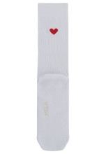 Chaussettes coeurs en coton bio