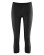 Leggings courts pour femme en chanvre et coton bio