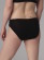 Culotte noire en coton biologique