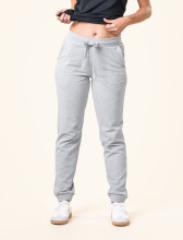 Pantalon jogging gris femme en coton bio