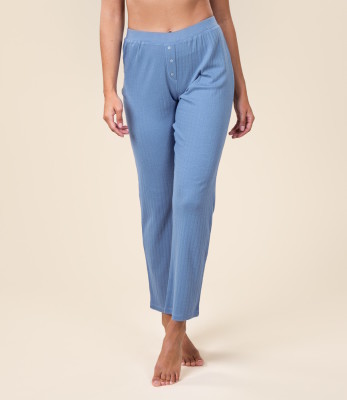 Pantalon pyjama coton biologique femme