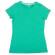 T-shirt coton bio femme couleur vert
