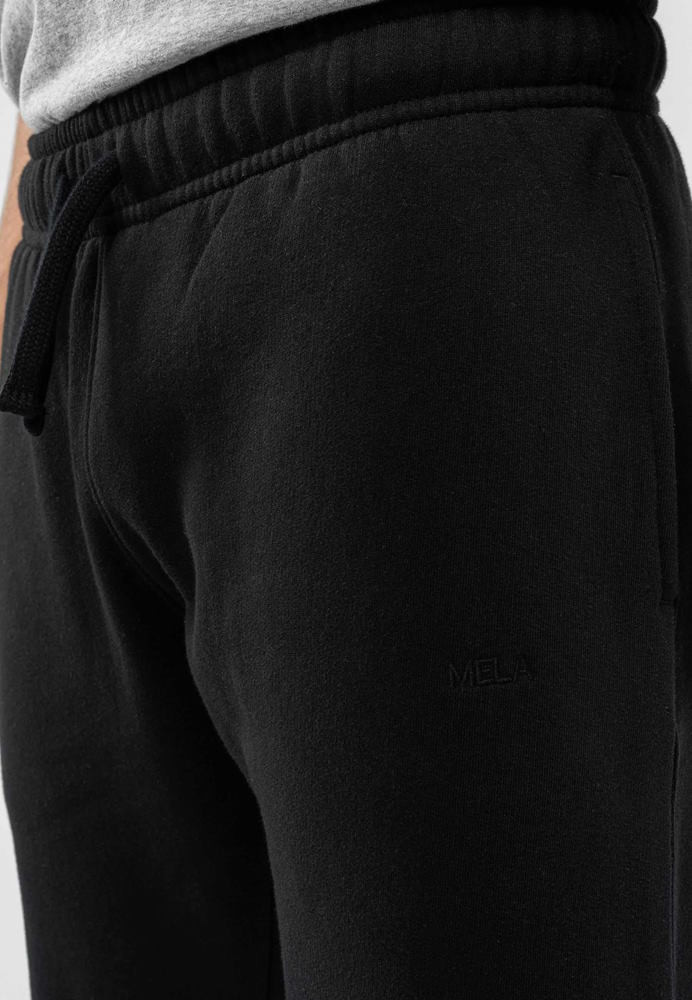 Pantalon de jogging en coton (Noir) - Homme