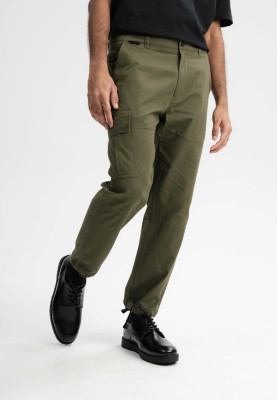 Pantalon cargo coton bio