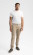 Pantalon homme beige en coton bio