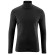 T-shirt col roulé homme en coton biologique noir