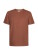 T-shirt coton bio marron pour homme